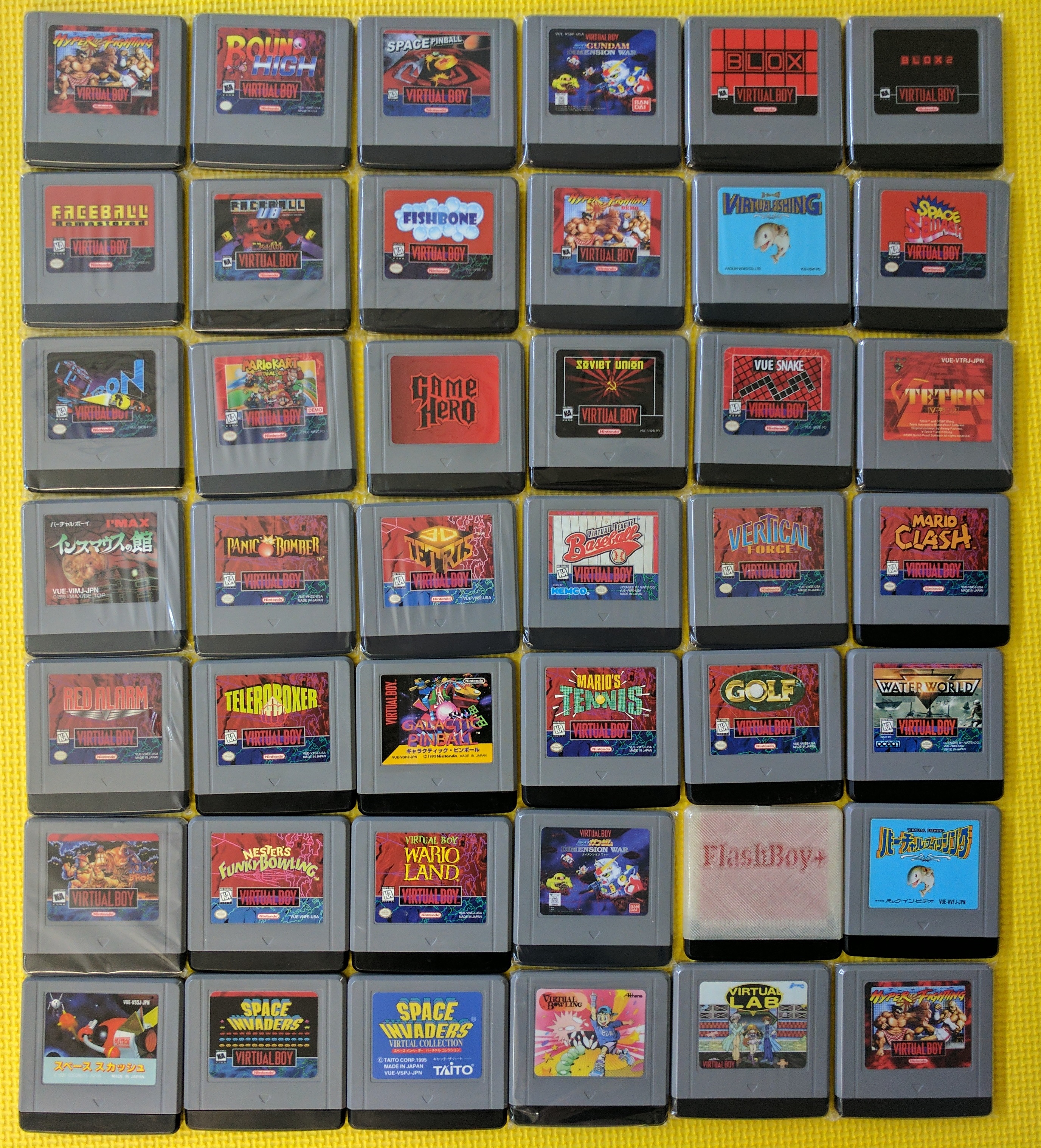virtual boy games for sale